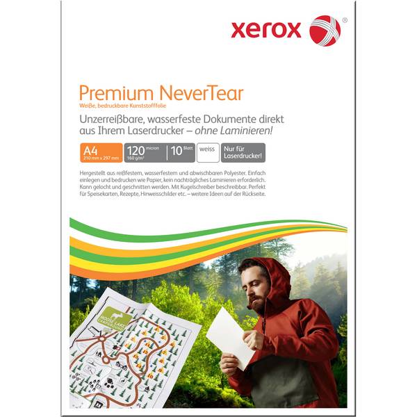 Synthetikpapier NeverTear A4 120mic ws 10Bl.