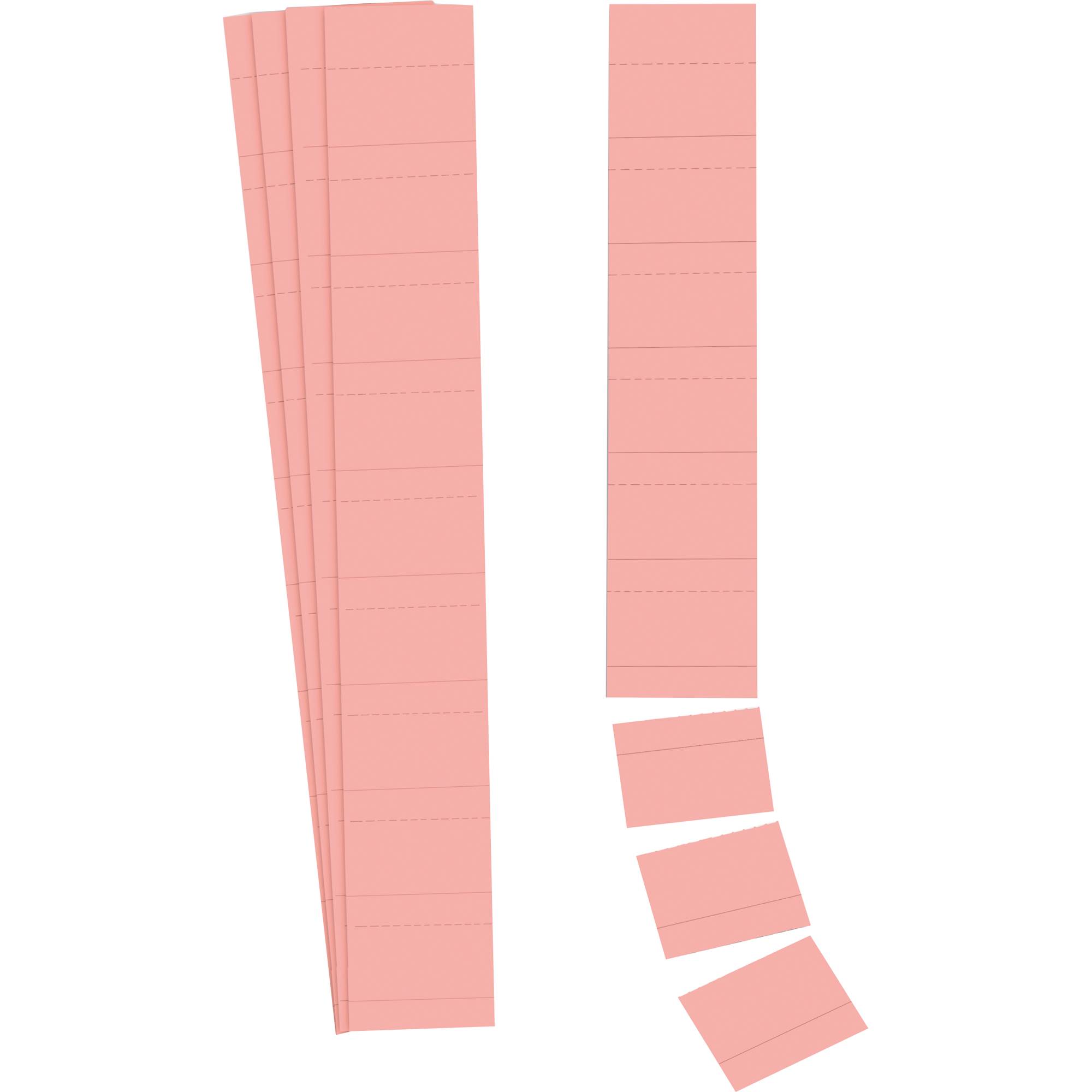 Einsteckkarte Planrecord 70x32mm rosa 90 St./Pack.-0