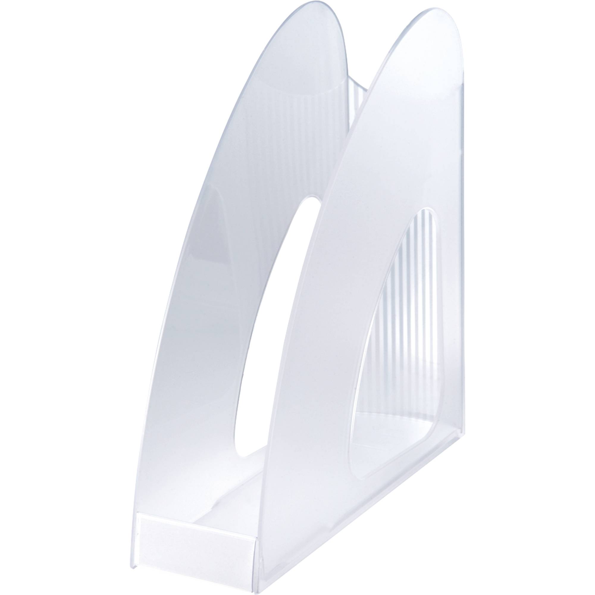 Stehsammler antistatisches, schwermetallfreies Polystyrol klar-transparent , DIN C4-0