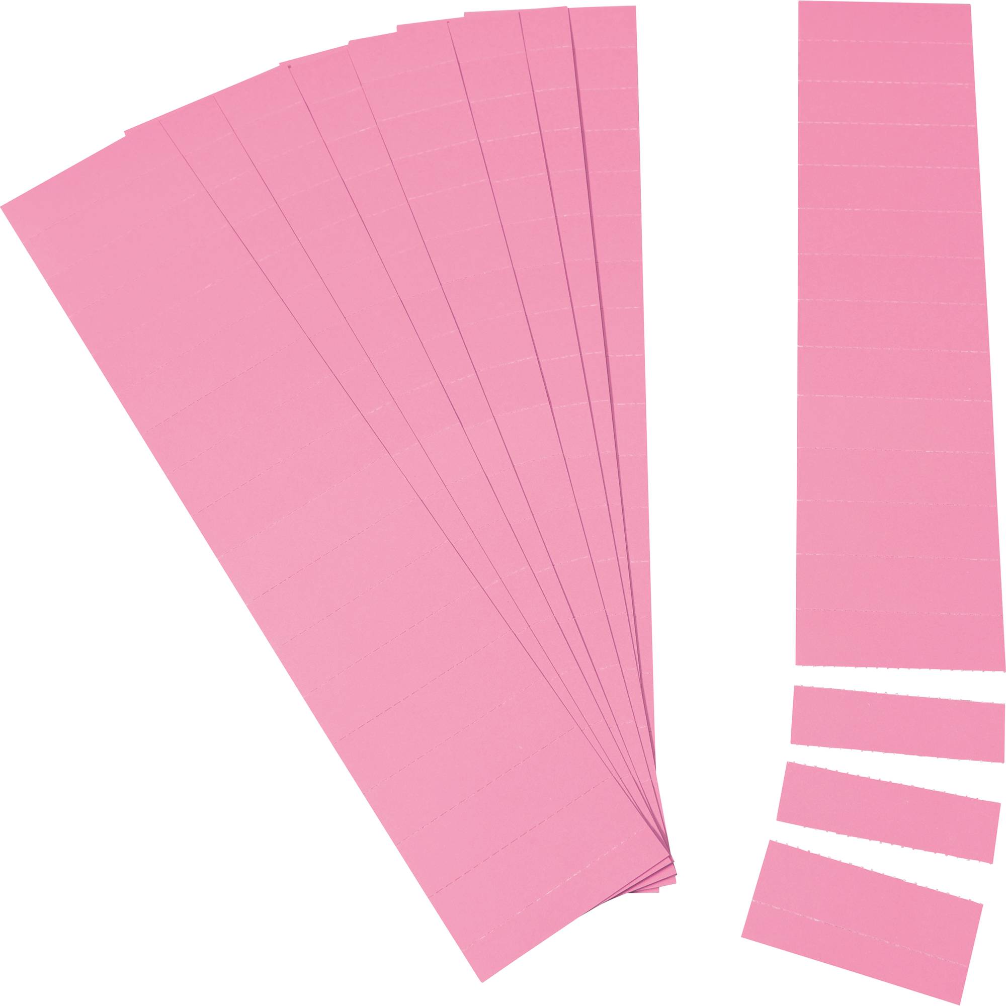 Einsteckkarte 70x17mm magenta 170 St./Pack.