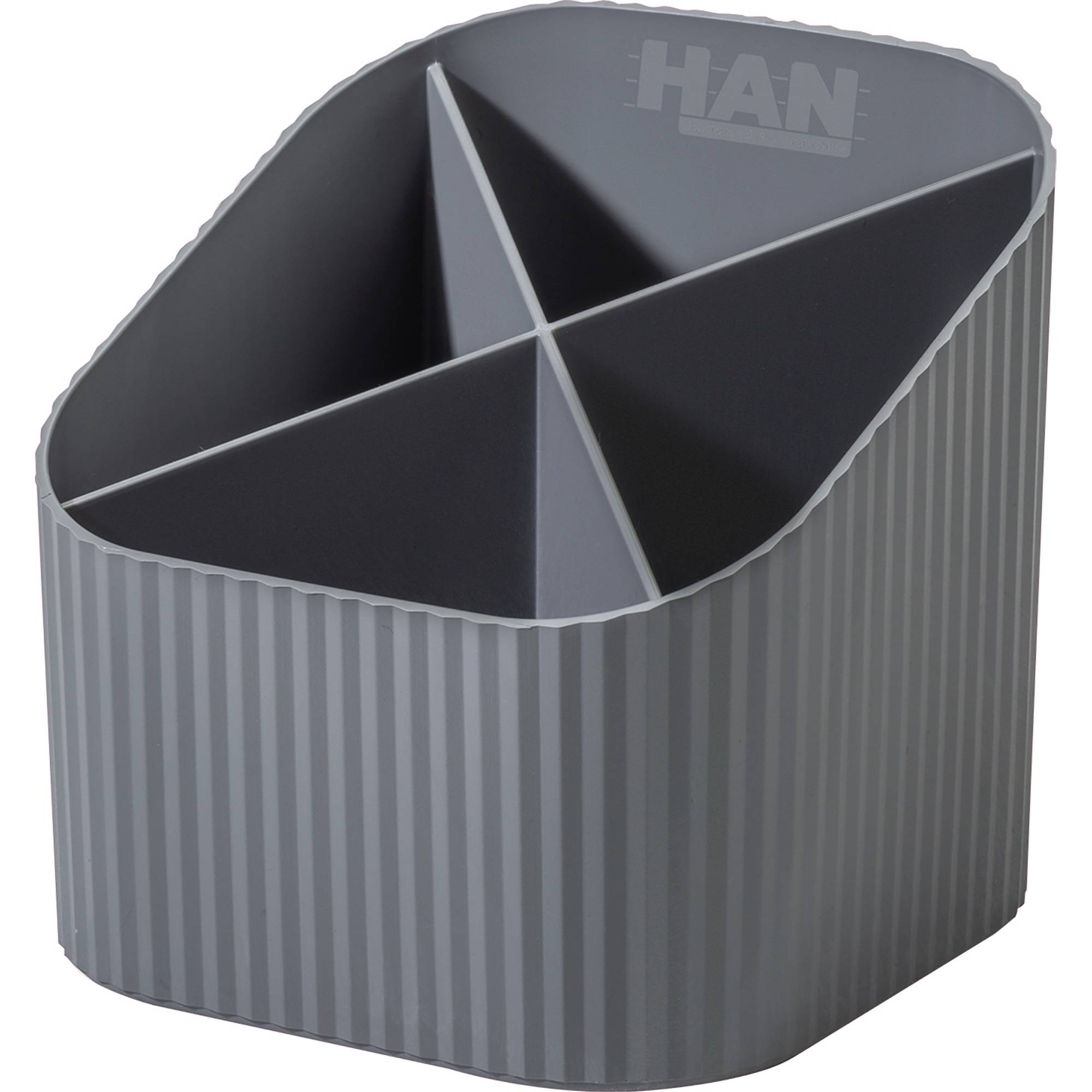HAN Stiftehalter 11,1 x 11,1 x 10,5 cm grau 17248-18D-0
