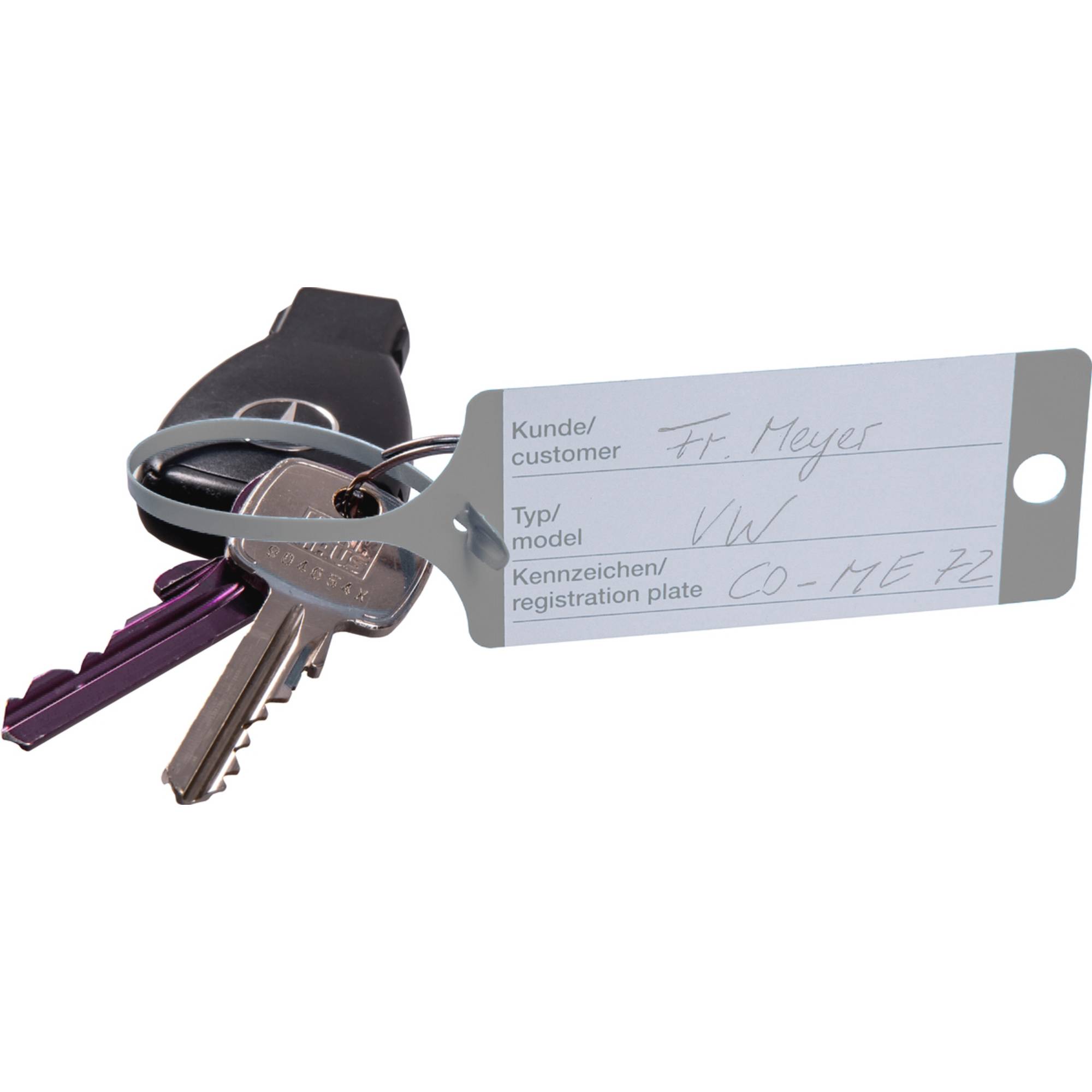Schlüsselanhänger Fix hgr 100St-0