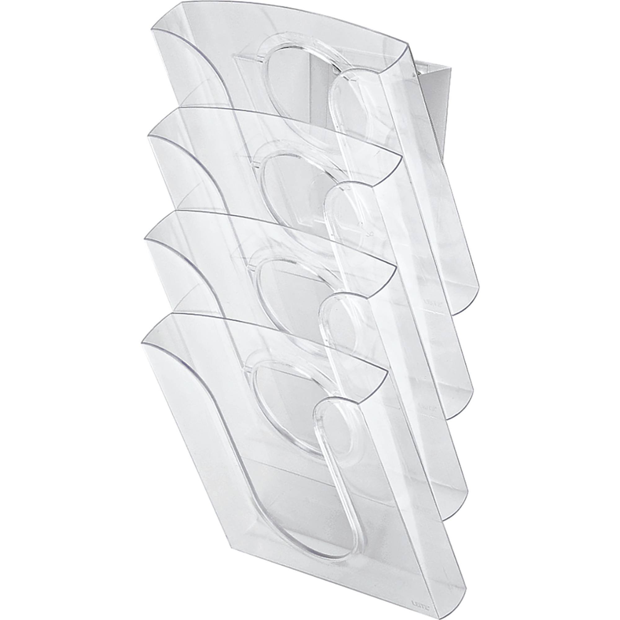Prospekthalter PS glasklar 4 St./Pack.-0
