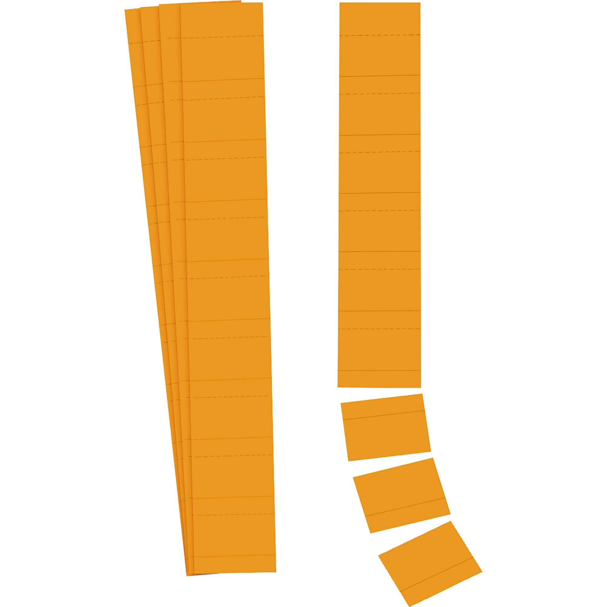 Einsteckkarte 60x32mm orange 90 St./Pack.-0