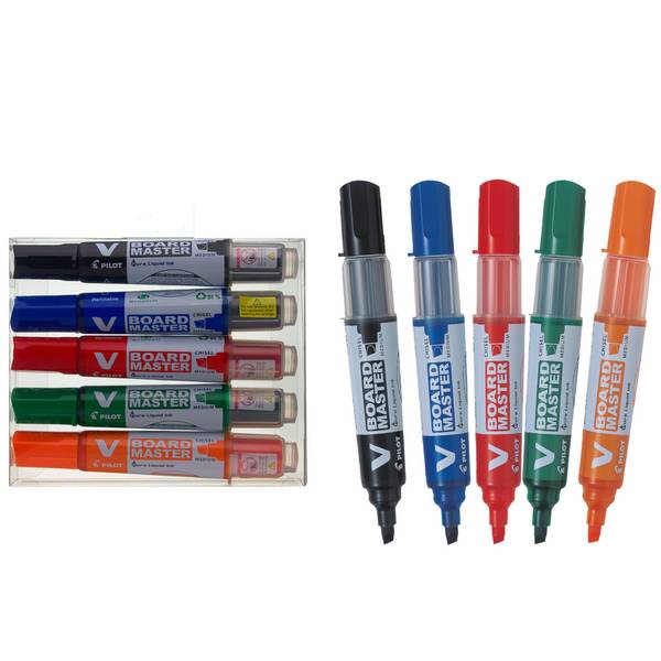 Whiteboardmarker V-Board Master sort 5St