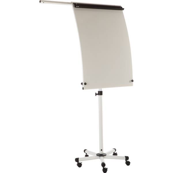 Flipchart mobil Papierrolle 70x100 grau