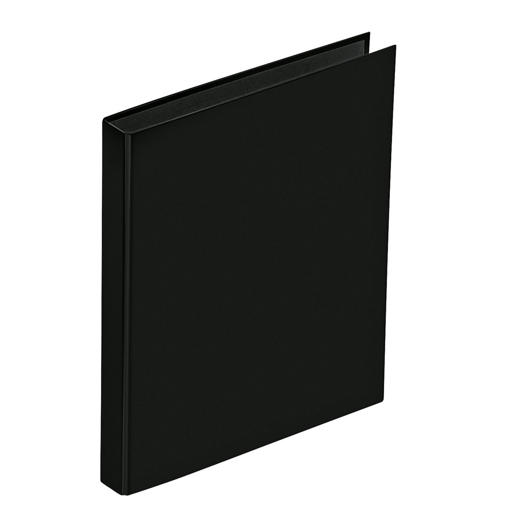Ringbuch Basic Colours DIN A5 2Ringe PP schwarz-0