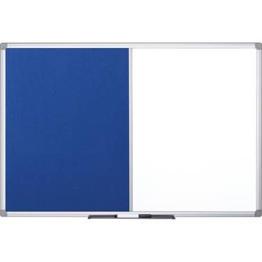 Multifunktionstafel Maya  Filz/magnetisch 60x45cm bl