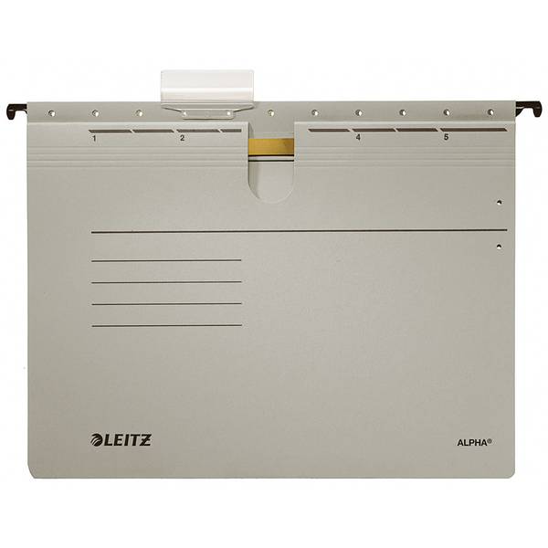 Hängehefter ALPHA A4 kfm. Heftung grau 25 St./Pack.