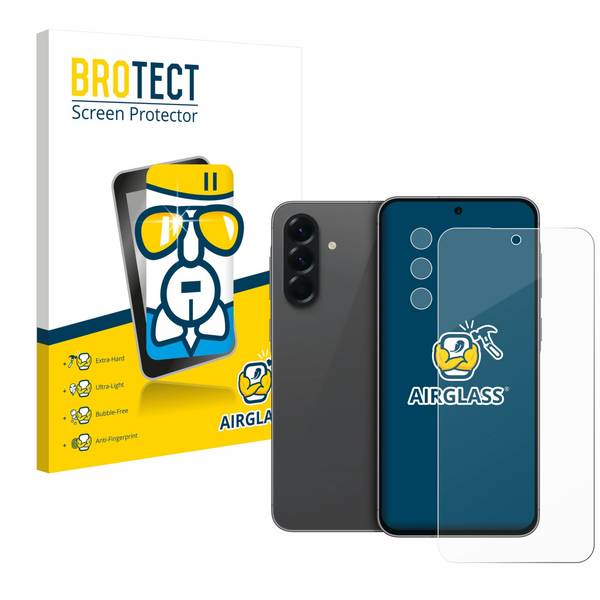 BROTECT Schutzglas für Samsung Galaxy A56 5G (Display+Kamera) Schutzfolie Panzer Folie Glas Display Schutz klar