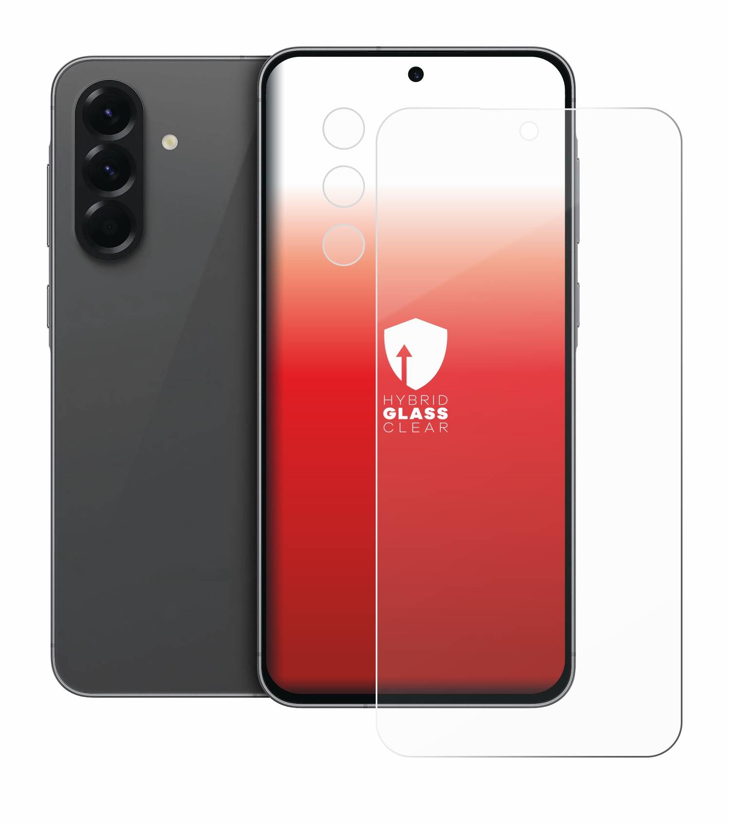 upscreen Schutzglas für Samsung Galaxy A56 5G (Display+Kamera) Schutzfolie Panzer Folie Glas Display Schutz klar-1
