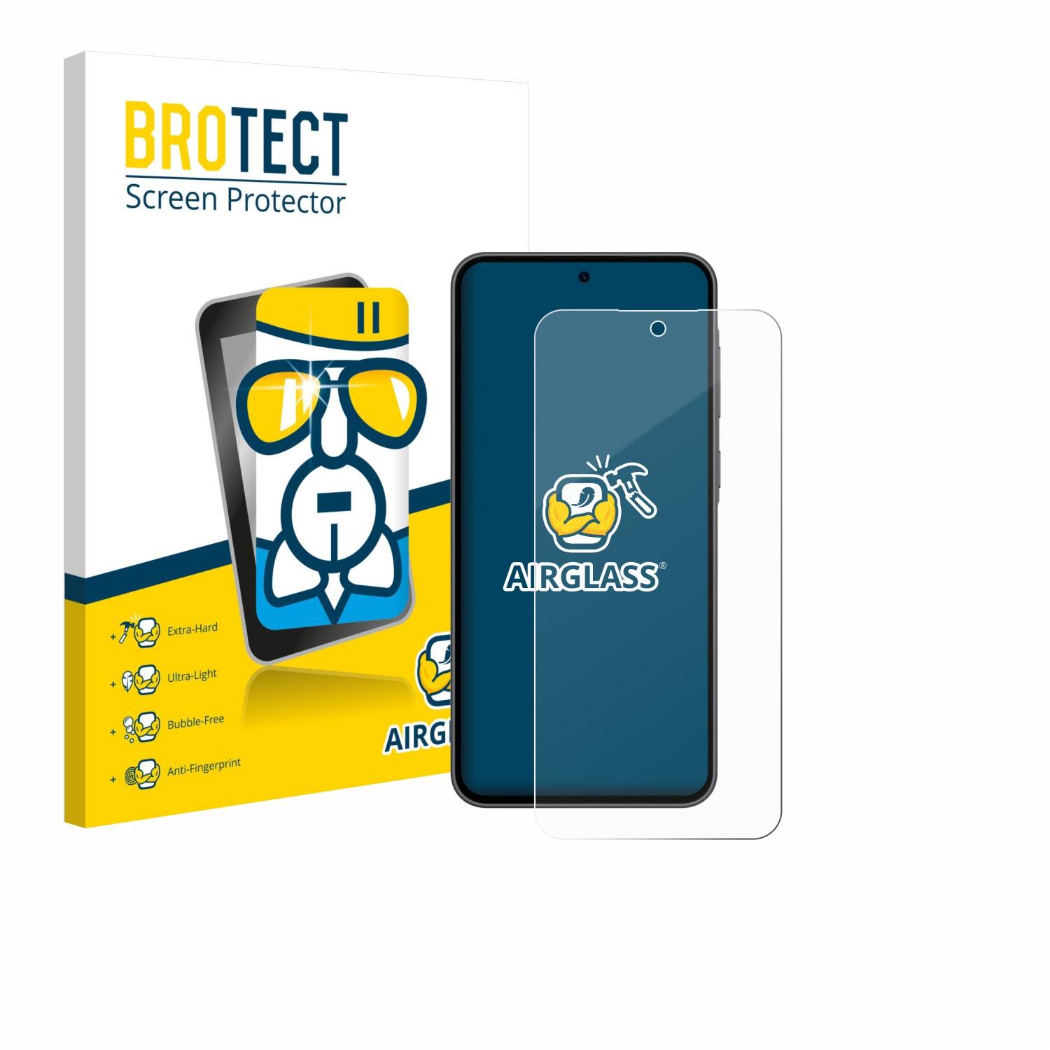 BROTECT Schutzglas für Samsung Galaxy A36 5G Schutzfolie Panzer Folie Glas Display Schutz klar-0