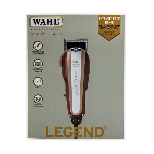 Wahl Legend, Gold, Rot, Edelstahl, 0,5 mm, 2,9 mm, 4 cm, AC, 4 m