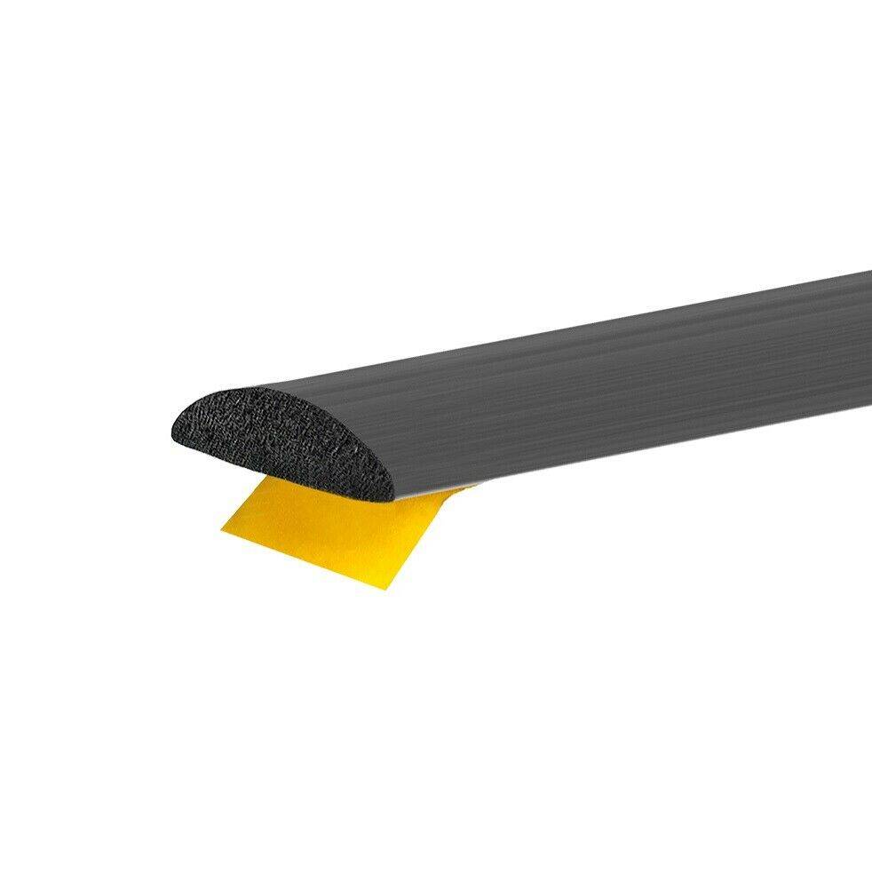 Gummidichtung selbstklebend Türdichtung Hubdach Moosgummi Schaumstoff Dichtung Rund 10x5mm-0