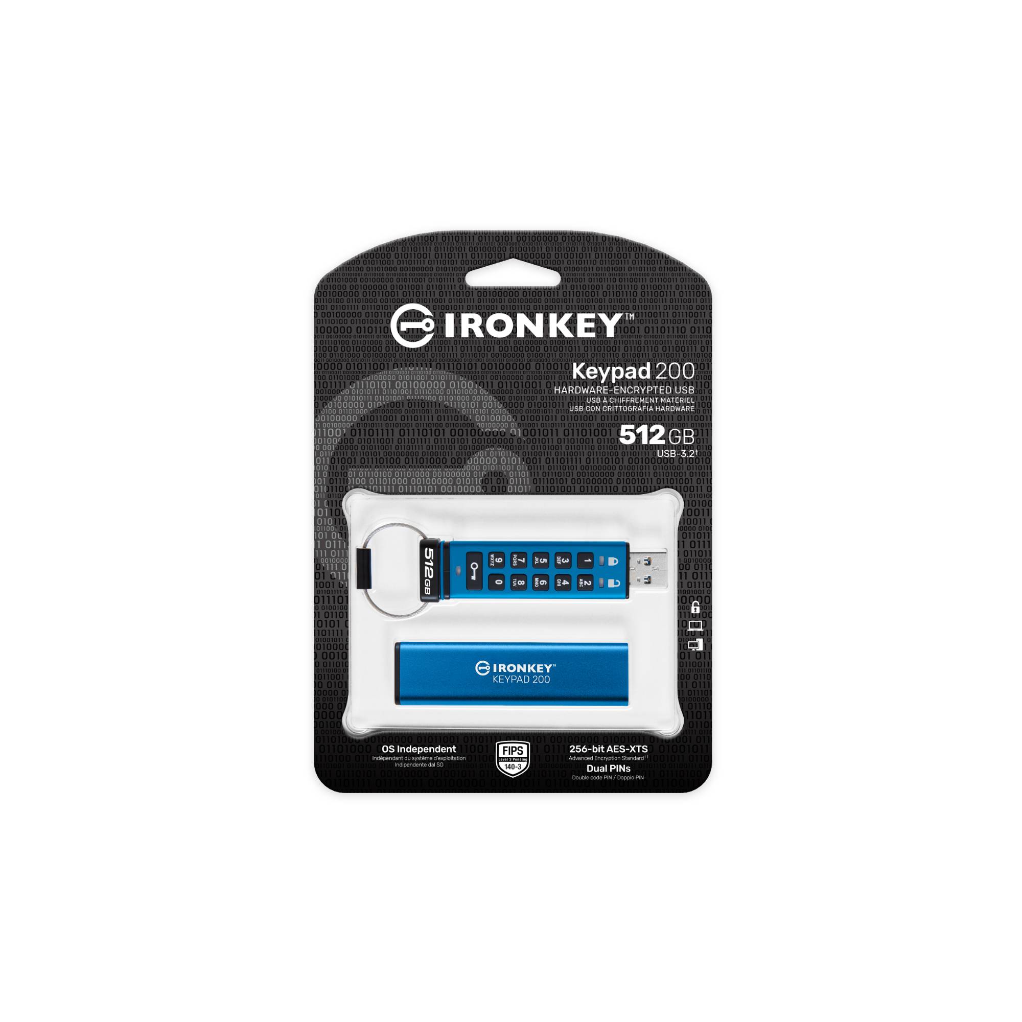 Kingston IronKey Keypad 200 - USB-Flash-Laufwerk-3