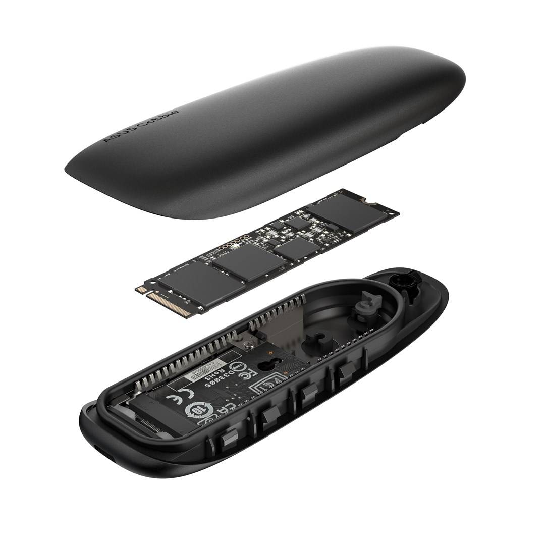 ASUS Cobble - Speichergehäuse - M.2 - M.2 NVMe Card - USB-C 3.2 (Gen 2x1)-6