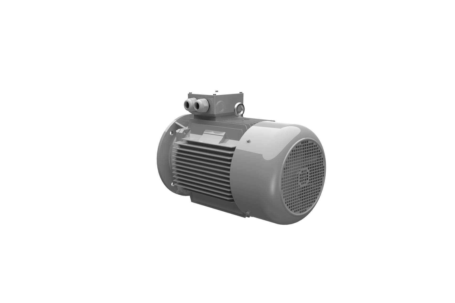 AC-Motoren AC18L4600003, Dreiphasen-Asynchronmotor, FCM 180 L 4/6-3