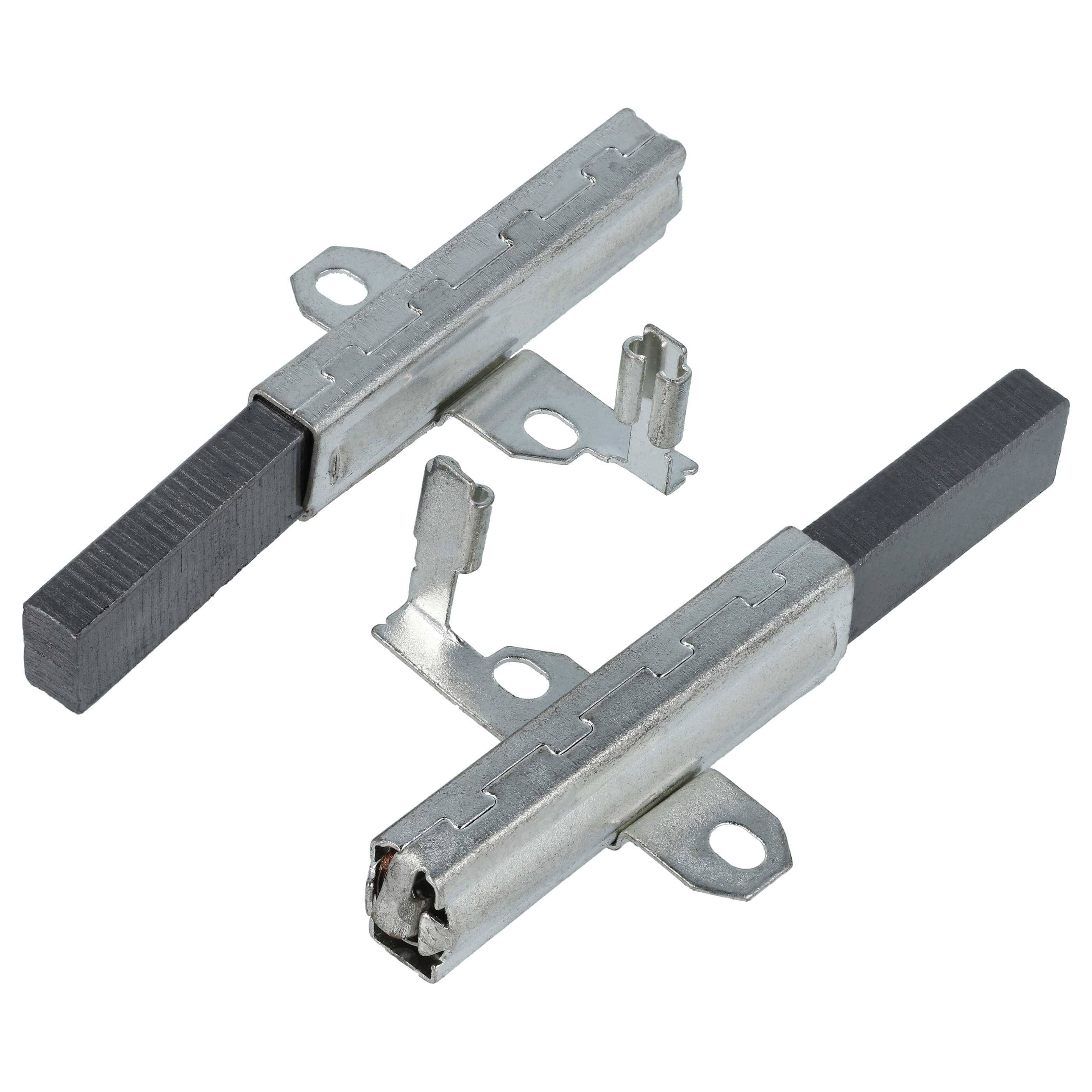 vhbw 2x Kohlebürste 6,3 x 14 x 32 mm kompatibel mit Hilti VC40 U, VC20 U Staubsauger-0