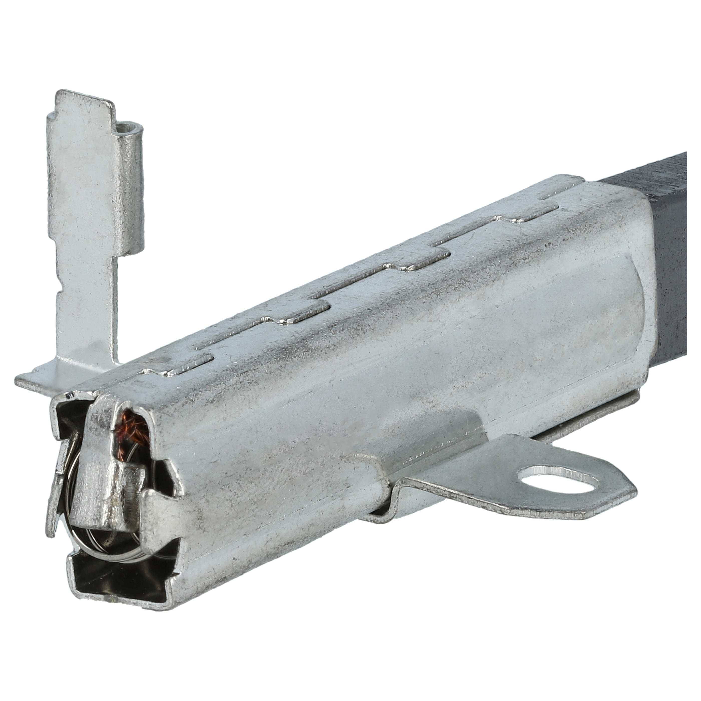 vhbw 2x Kohlebürste 6,3 x 14 x 32 mm kompatibel mit Hilti VC40 U, VC20 U Staubsauger-4