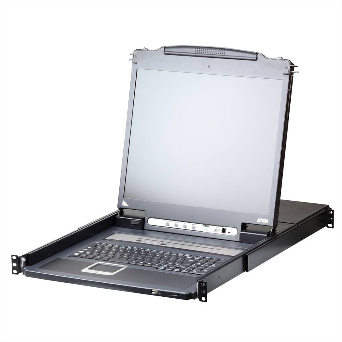 ATEN CL5708iN LCD KVM Switch Over IP, USB-PS/2,VGA , 8-Ports, CH-Layout-0