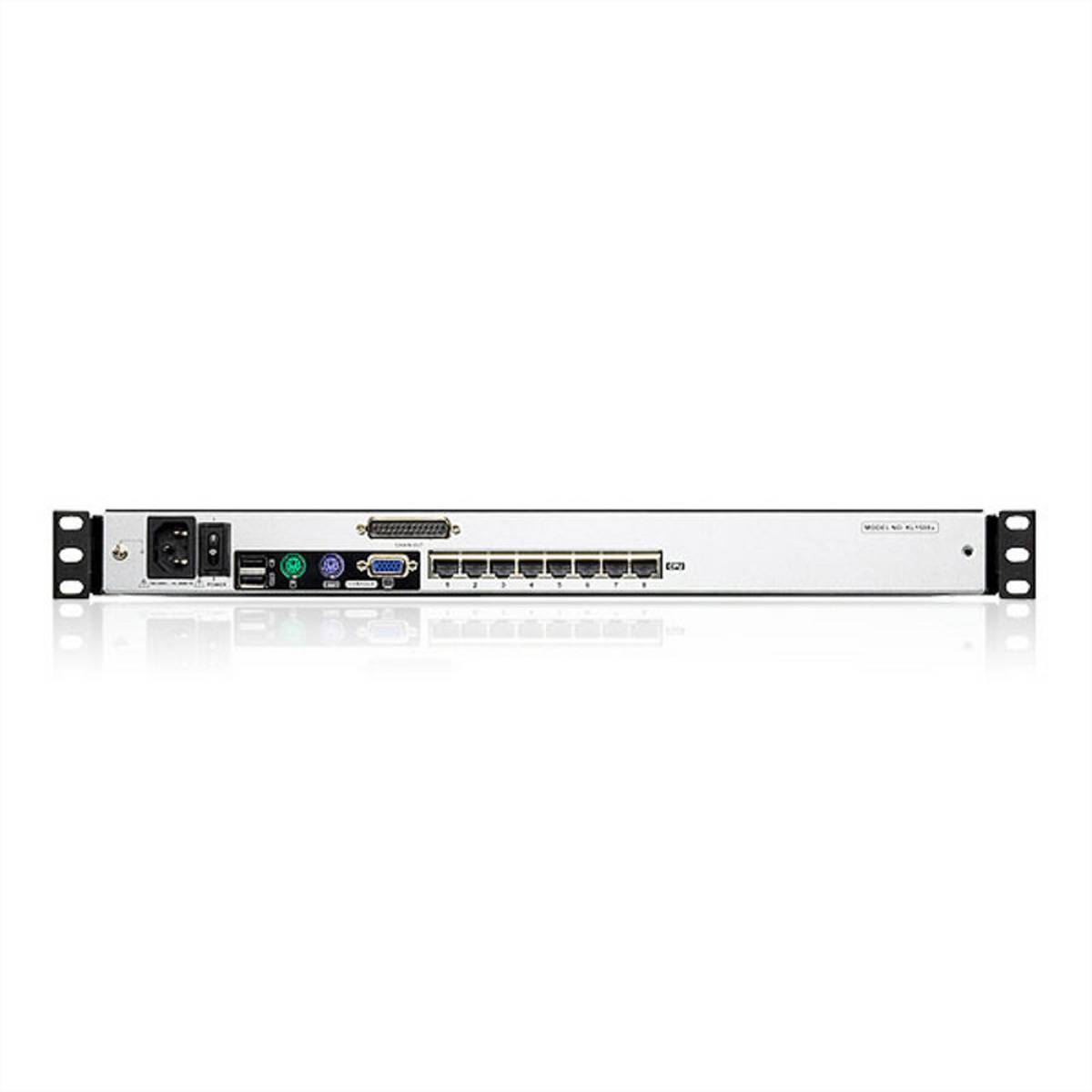 ATEN KL1508AN KVM-Switch, 48cm TFT, VGA, PS/2-USB über Kat 5, 8 Port, FR-Layout-2