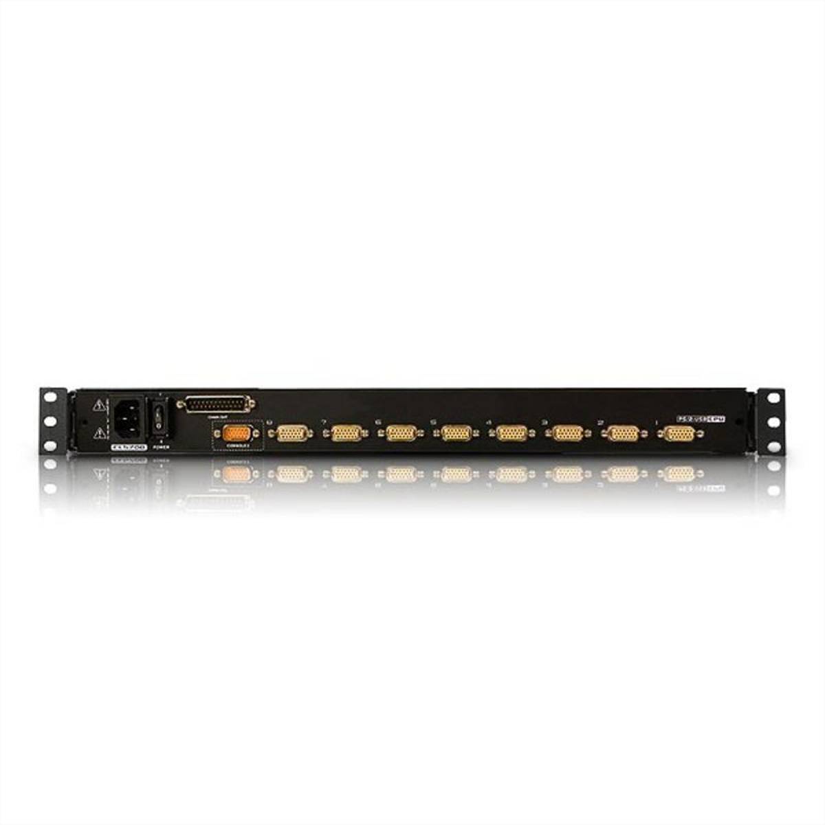 ATEN CL5708N 48cm-LCD KVM Switch, USB-PS/2,VGA, 8Ports, DE-Layout-2