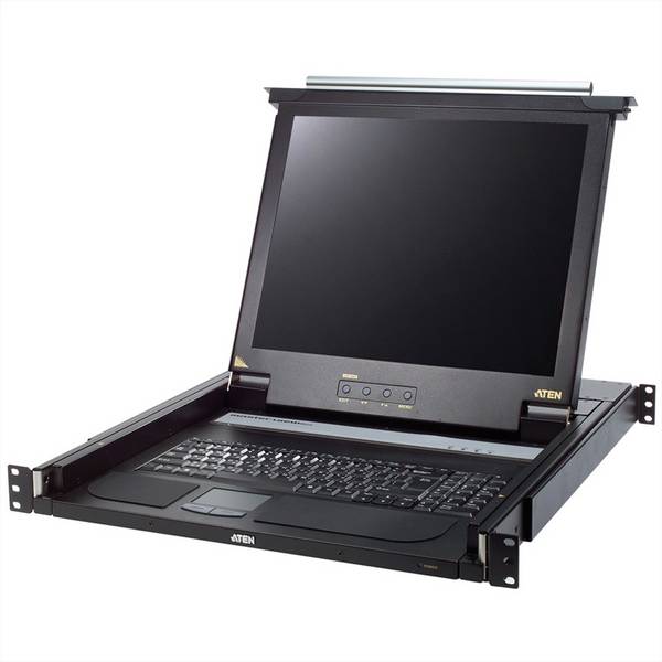 ATEN CL1000M KVM-Konsole, 43cm LCD, VGA, PS/2, FR-Layout