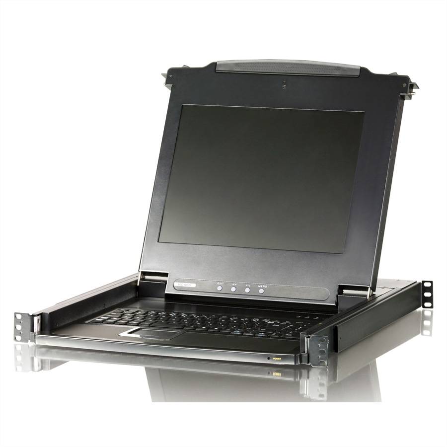 ATEN CL1000M KVM-Konsole, 43cm LCD, VGA, PS/2, FR-Layout-3