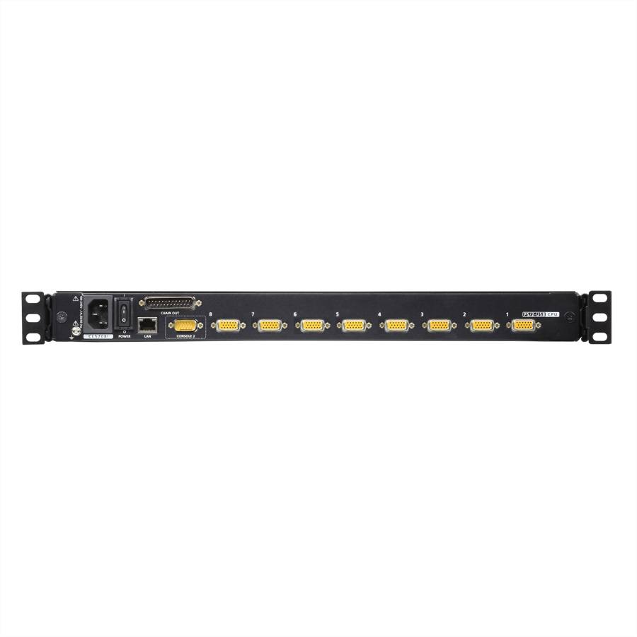 ATEN CL5708iM LCD KVM Switch Over IP, USB-PS/2,VGA , 8-Ports, UK-Layout-1