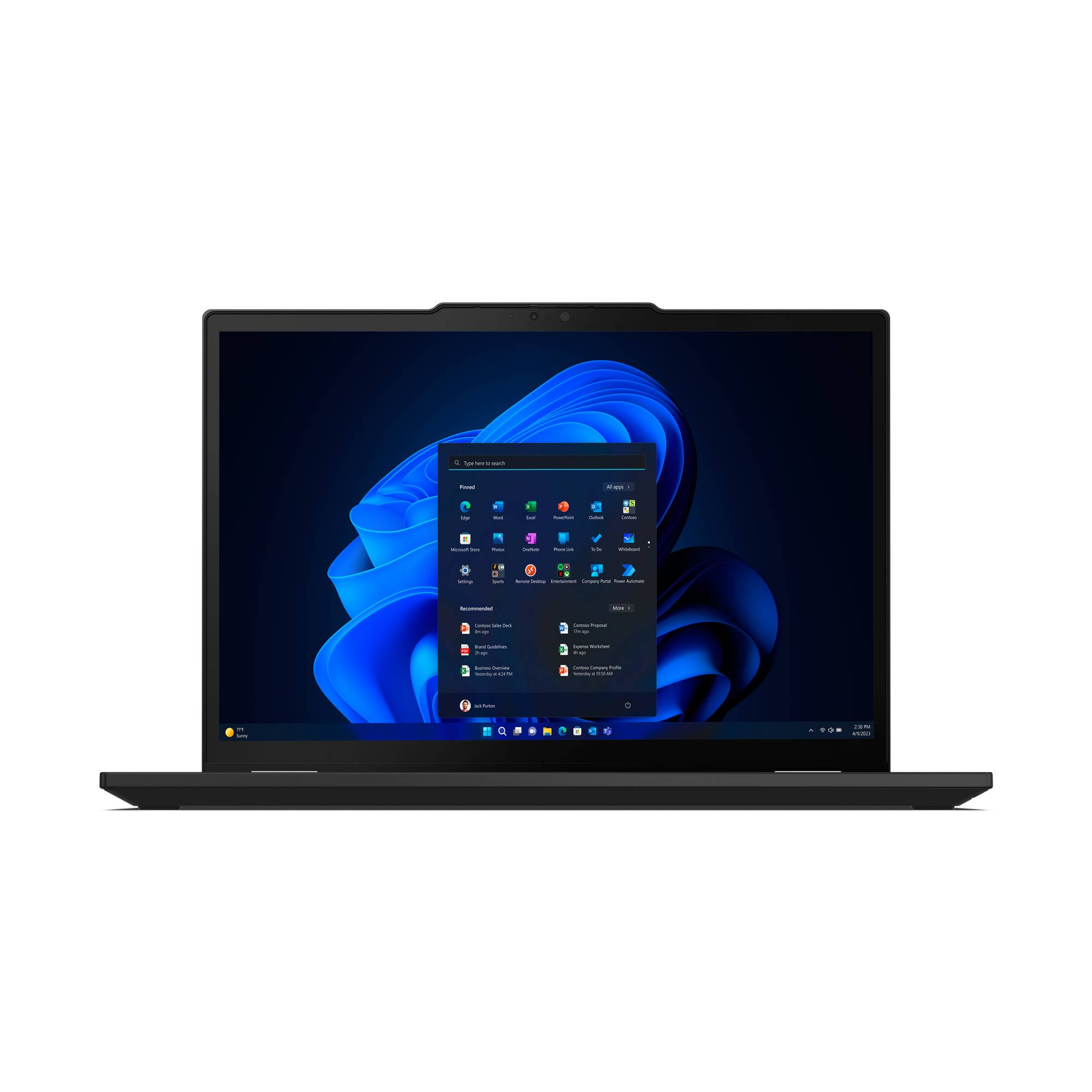 Lenovo ThinkPad X13 2-in-1 Gen 5, Intel Core Ultra 7, 33,8 cm (13.3"), 1920 x 1200 Pixel, 32 GB, 1 TB, Windows 11 Pro-2