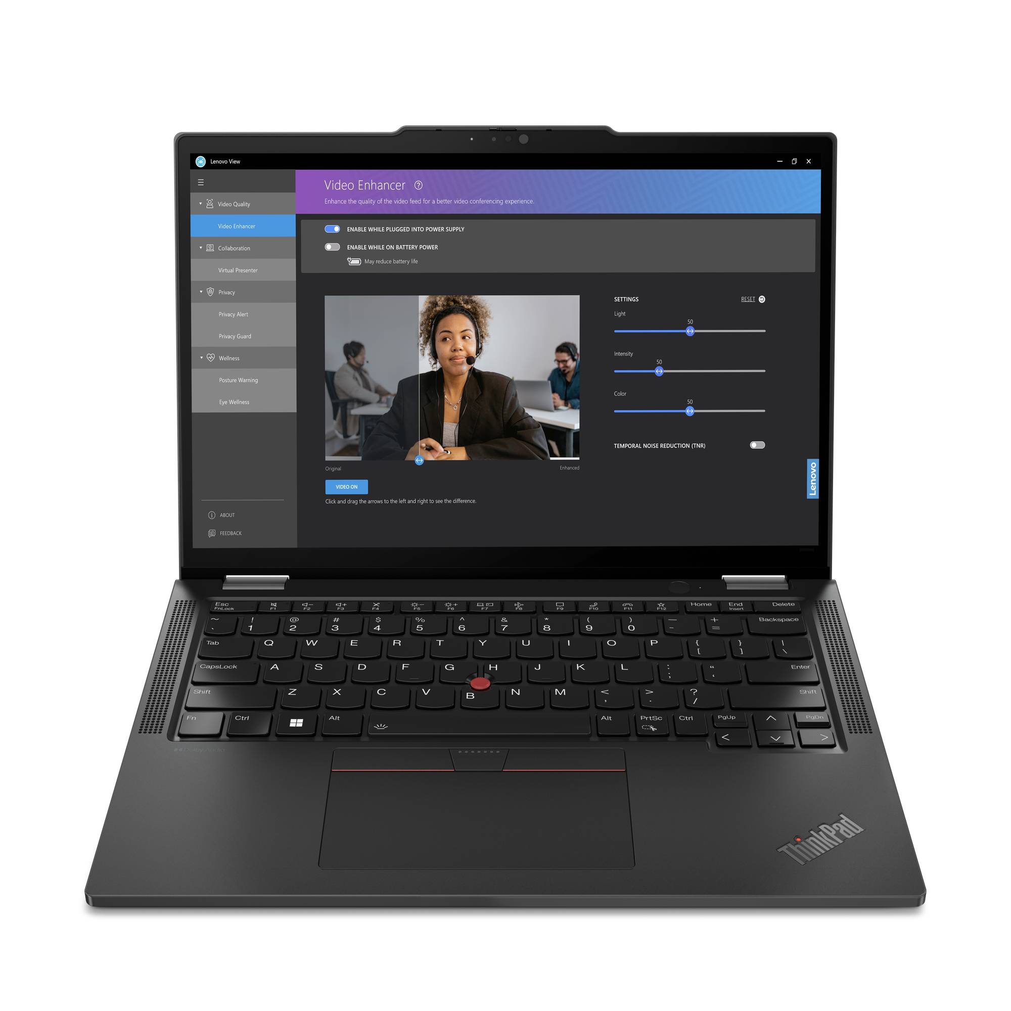 Lenovo ThinkPad X13 2-in-1 Gen 5, Intel Core Ultra 7, 33,8 cm (13.3"), 1920 x 1200 Pixel, 32 GB, 1 TB, Windows 11 Pro-3