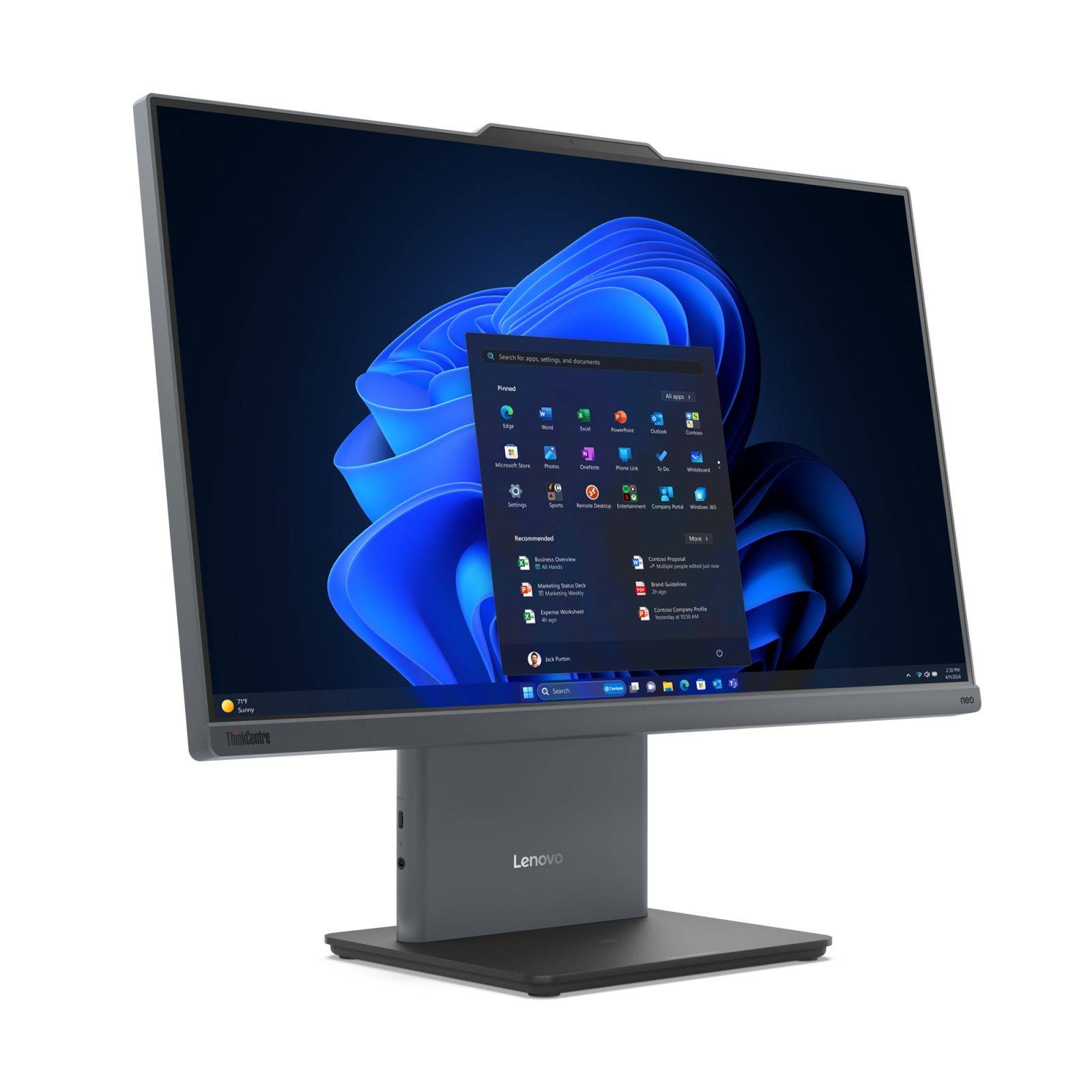 Lenovo ThinkCentre neo 50a 24 Gen 5 All-in-One PC 60,5cm (23,8"")-2