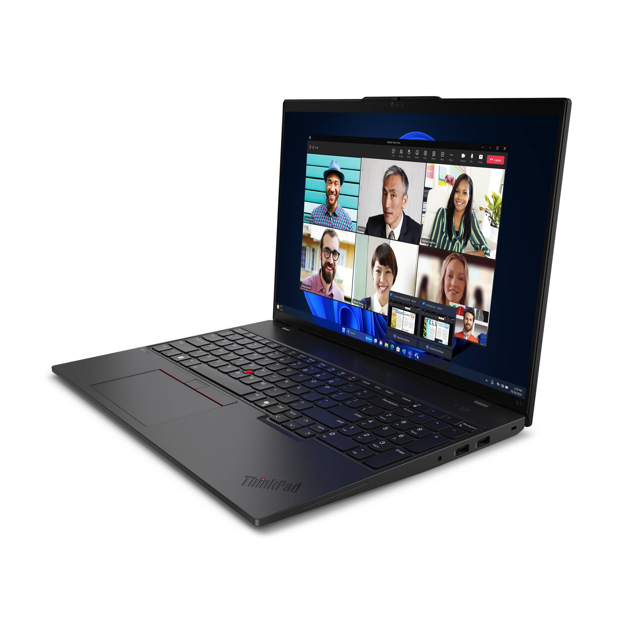 Lenovo ThinkPad L16 Gen 1 21L3 - 180°-Scharnierdesign - Intel Core Ultra 5 125U-2