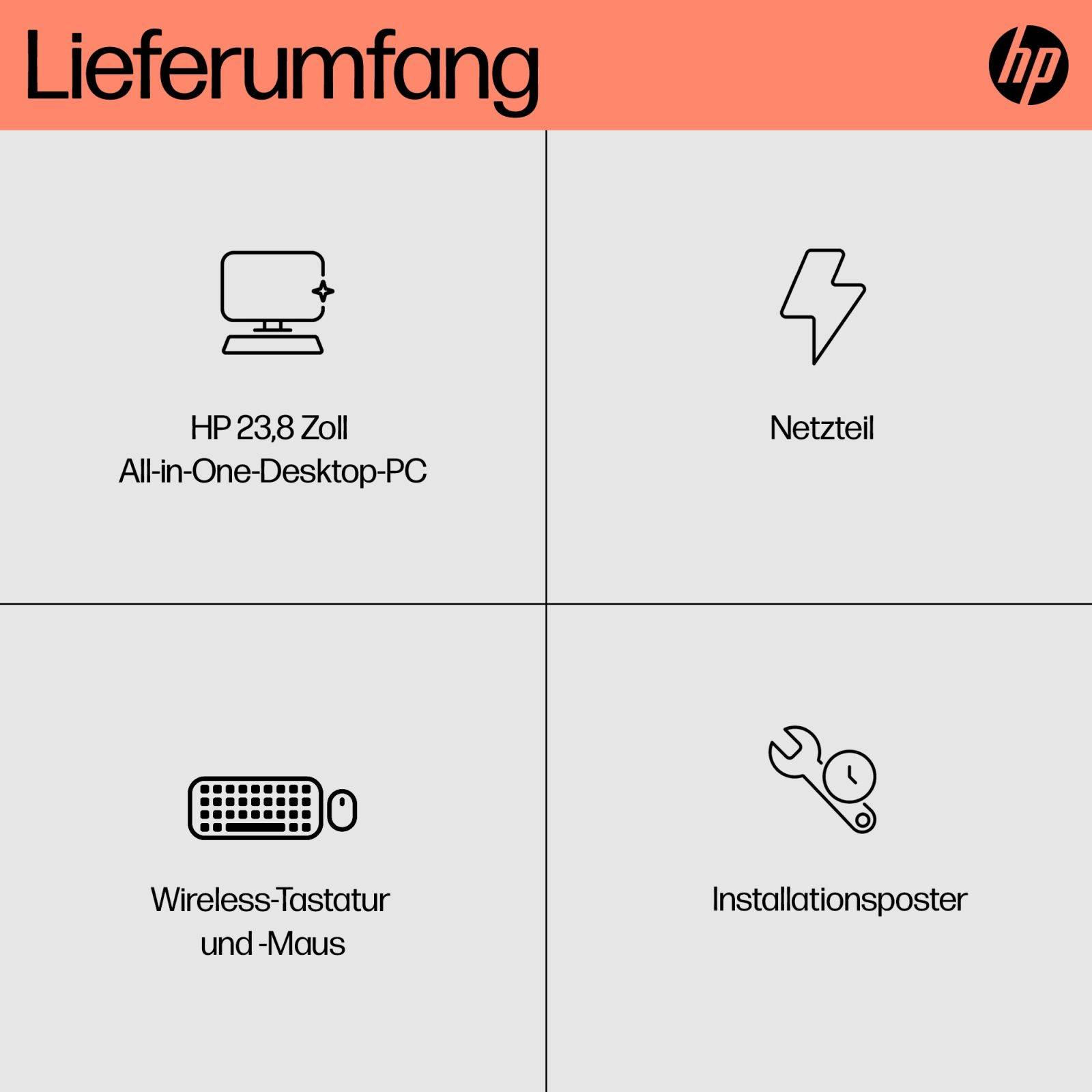 24-cr0110ng - All-in-One (Komplettlösung) - Ryzen 3 7320U / 2.4 GHz - RAM 8 GB --2
