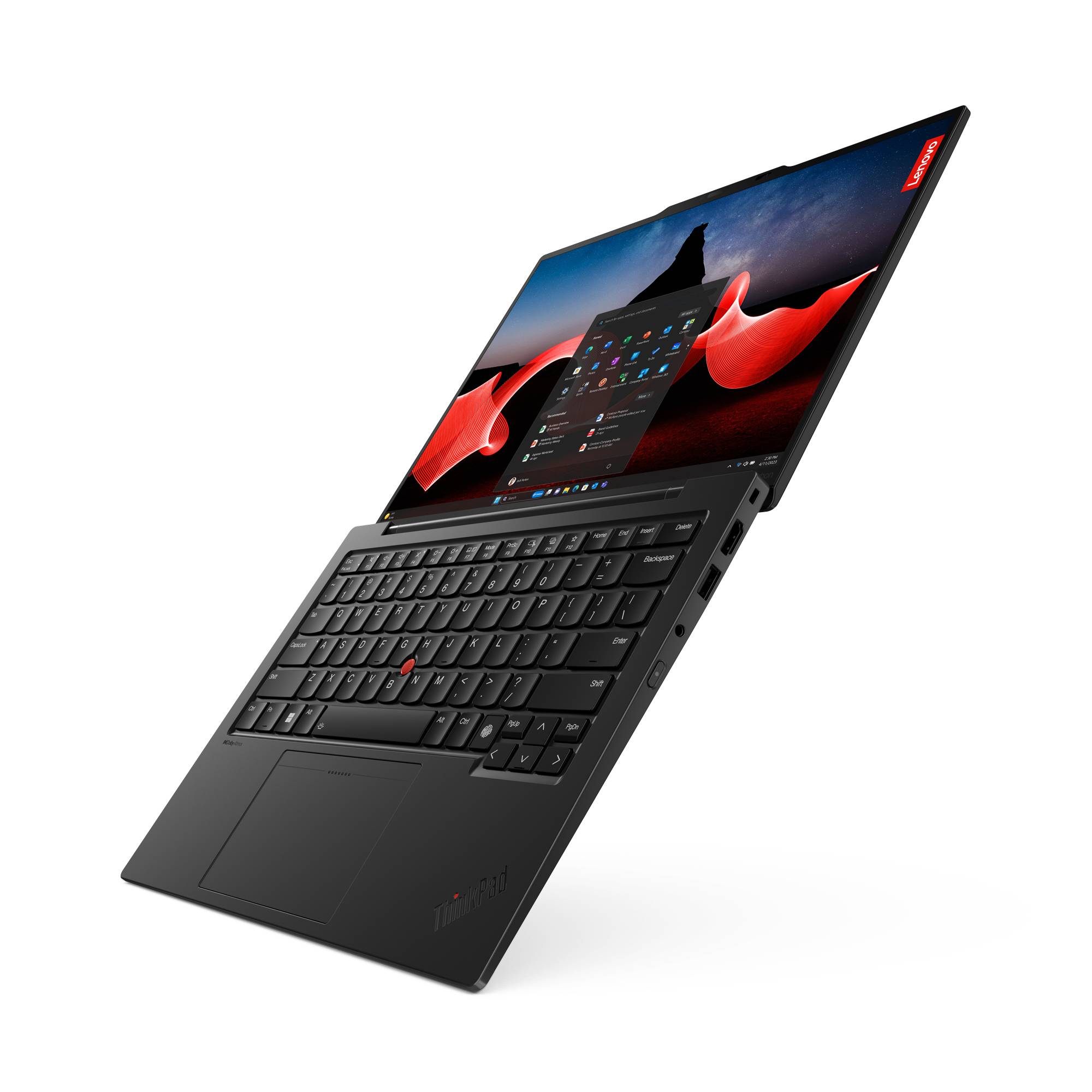 Lenovo ThinkPad X1 Carbon Gen 12 21KC - 180°-Scharnierdesign - Intel Core Ultra-2