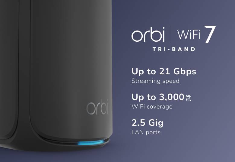 NETGEAR Orbi 870 Series RBE870B - WLAN-System - (Router)-2