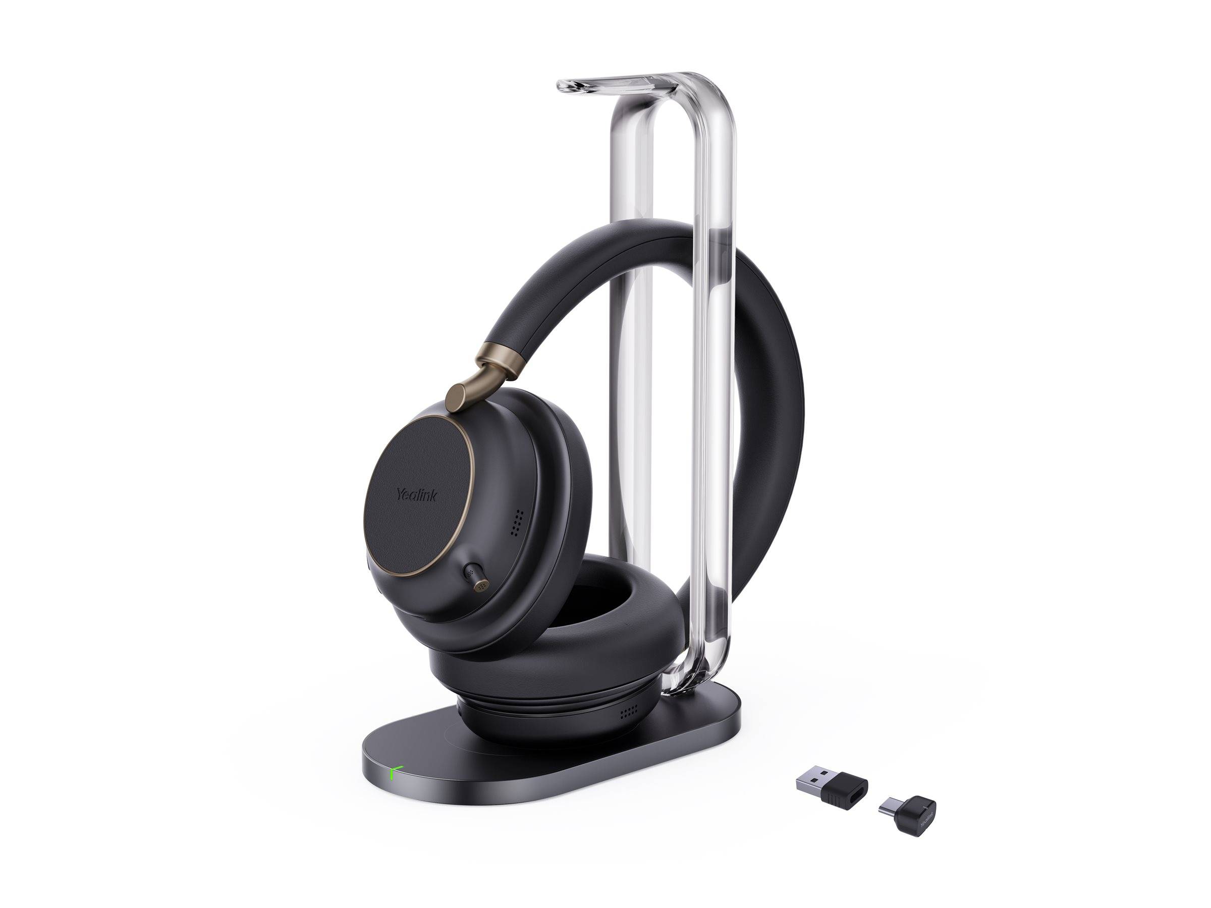 Yealink Headset BH 76 Plus mit Ladestation Teams Black USB-C/A-2