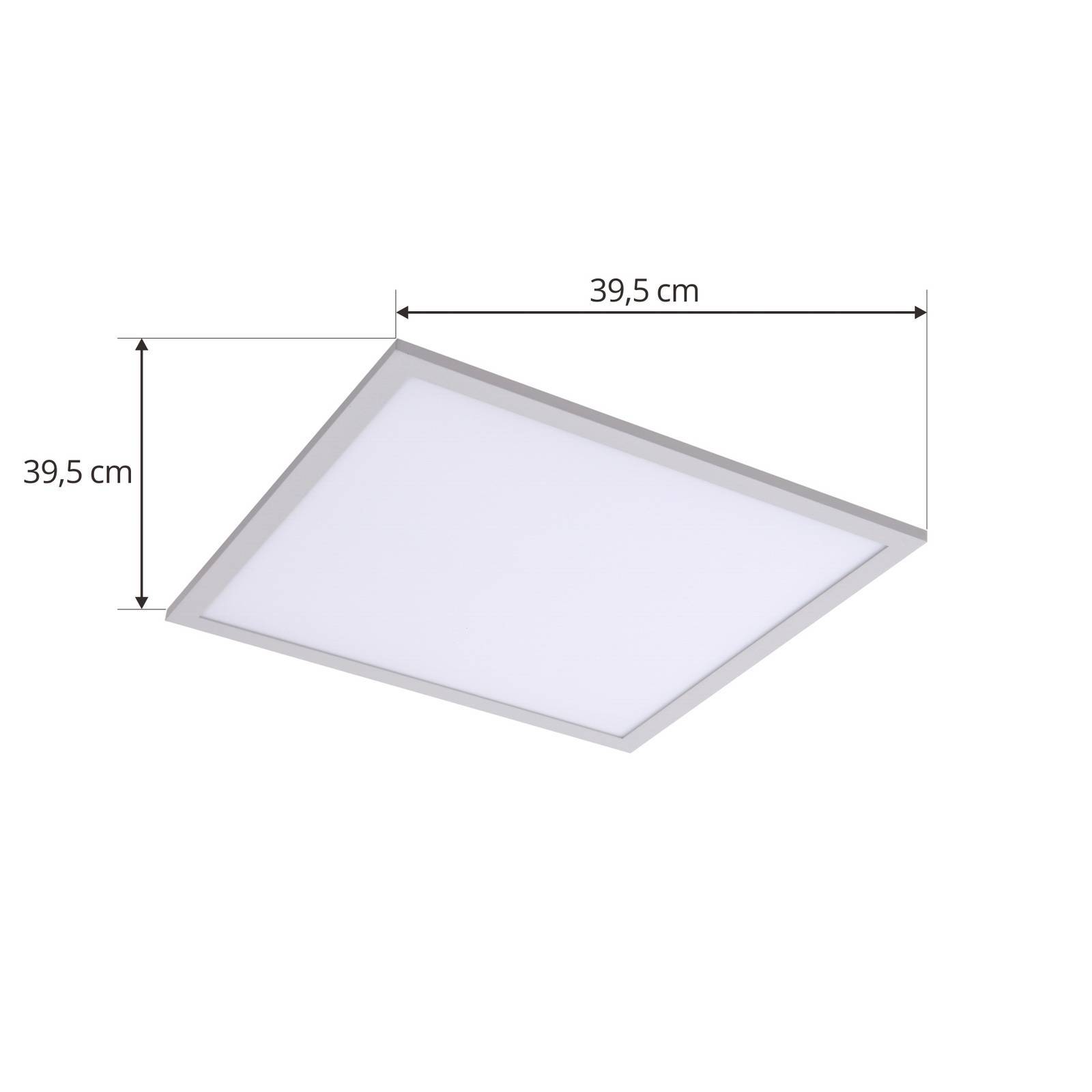 Lindby LED Deckenleuchte (LED Panel) 'Enhife' in weiß-3