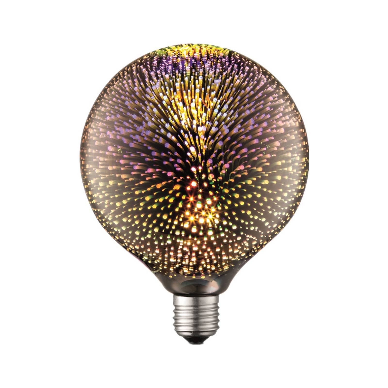 Lucande LED E27 Lampe 'E27 4W LED-Globe' in alu aus Glas-1