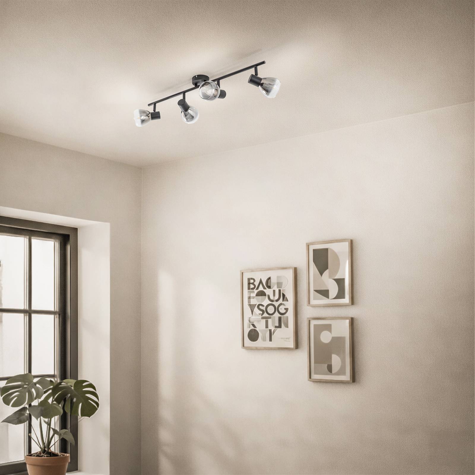 Lindby Taklampa 'Pendura' aus glas-2