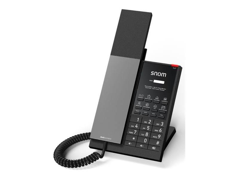 Snom HD350A - Telefon mit Schnur - Gun Metal-0