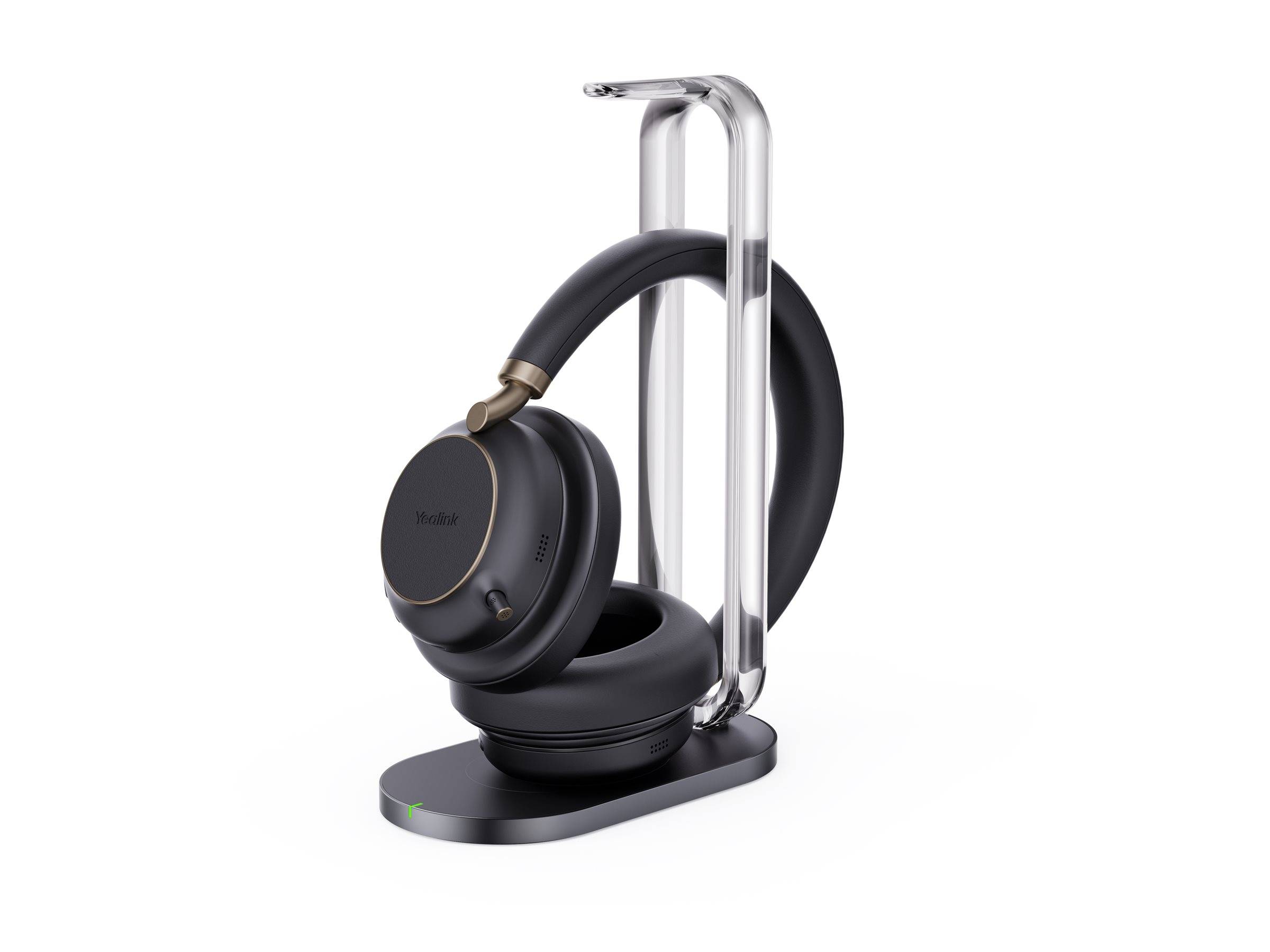 Yealink Headset BH 76 Plus mit Ladestation Teams Black USB-C/A-0