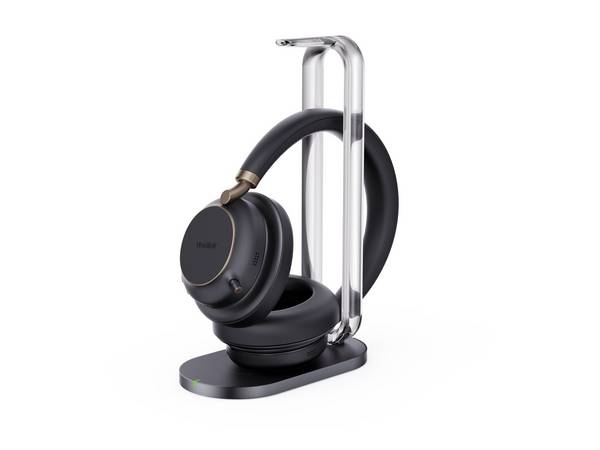 Yealink  Headset BH 76 Plus mit Ladestation Teams Black USB-C/A