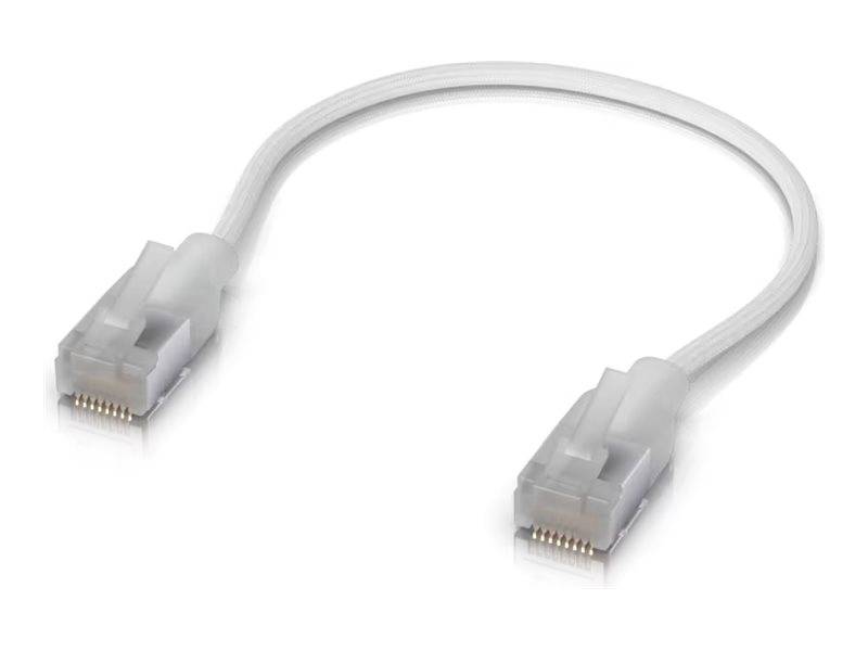 Ubiquiti UniFi Patchkabel Cat6 EL 0.15m weiß UACC-Cable-Patch-EL-C6A-0.15-W-0