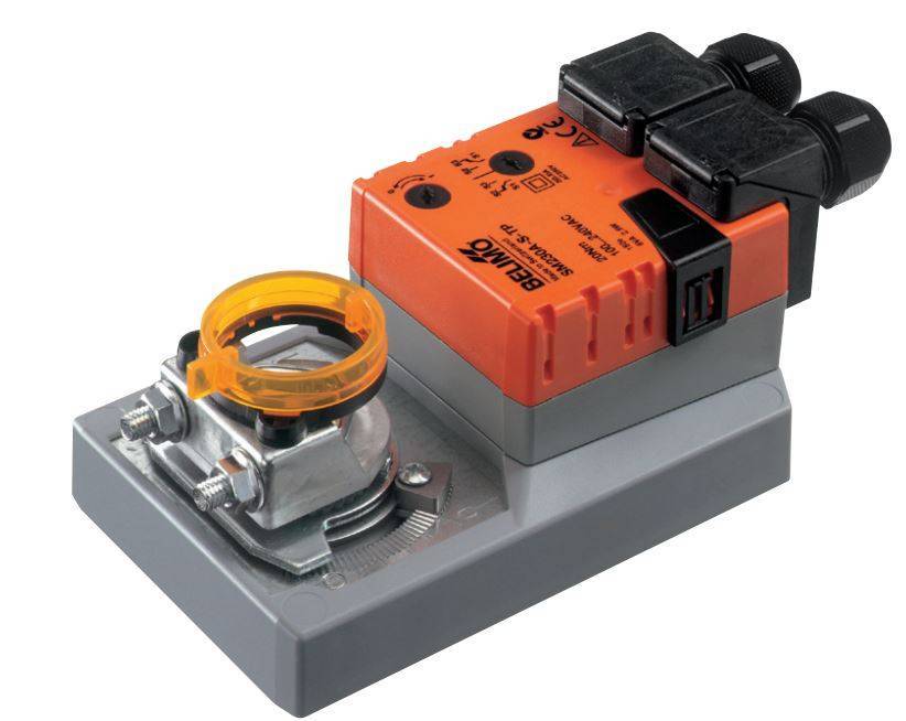 Klappenantrieb AC 230V, HS | SM230A-S-TP | 20Nm,Auf-Zu o. 3-Pkt.,150 s,IP54,Klemme-0