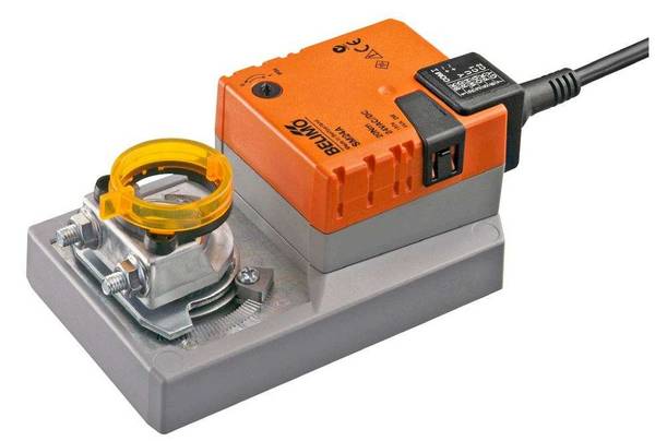Klappenantrieb AC/DC 24V | SM24A | 20Nm, Auf-Zu o. 3-Pkt., 150 s, IP54