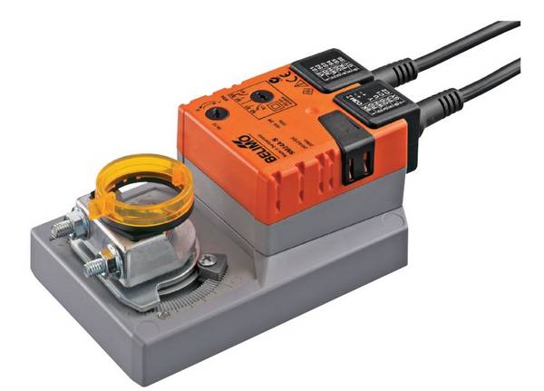 Klappenantrieb AC/DC 24V | SM24A-S | 20Nm, Auf-Zu o. 3-Pkt., 150 s, IP54, HS