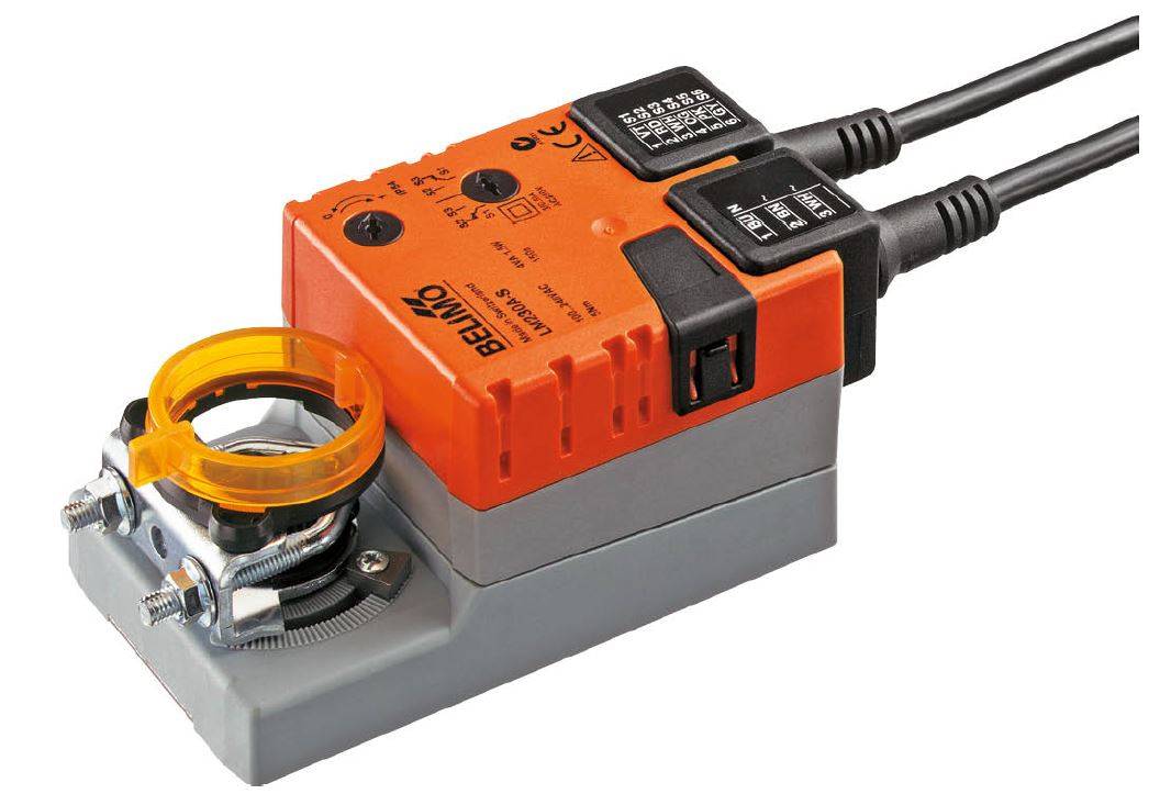 Klappenantrieb AC 230V | LM230A-S | 5Nm, Auf-Zu o. 3-Pkt., 150s, IP54, HS-0