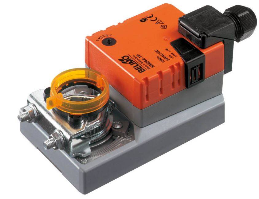 Klappenantrieb AC/DC 24V | NM24A-TP | 10Nm,Auf-Zu o. 3-Pkt.,150s,IP54,Klem.-0