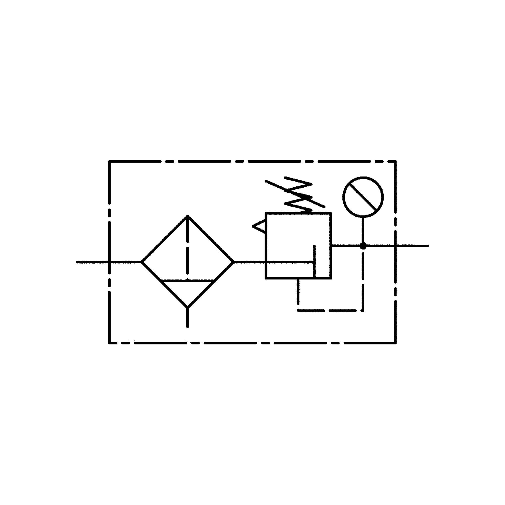 Symbolbild für RIEGLER Metallbehälter inkl. Sichtrohr, automatisches Ablassventil (Einbauausf.), für Filter/Filterregler »variobloc«, B
